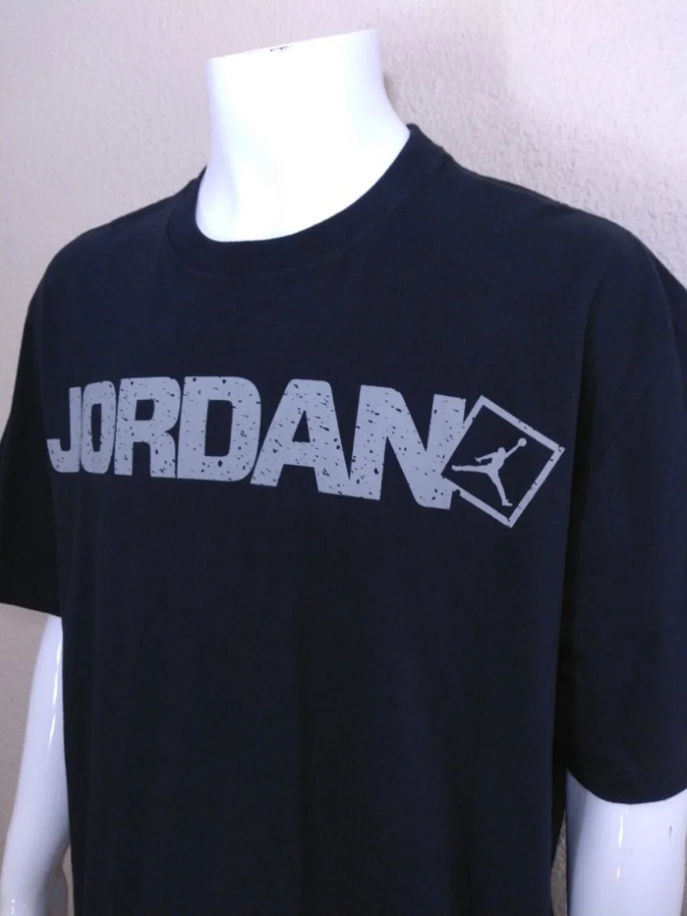 AIR JORDAN T Shirt XXL Black Gray Grey ELEPHANT PRINT Graphic Tee 2XL RETRO Nike